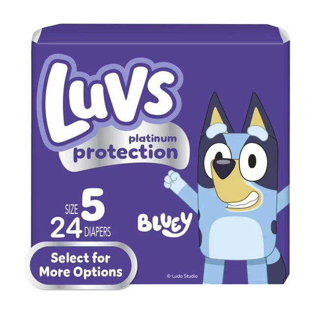 Luvs Platinum Protection Baby Diapers 24ct Size 5
