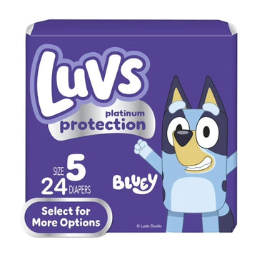 Luvs Platinum Protection Baby Diapers 24ct Size 5