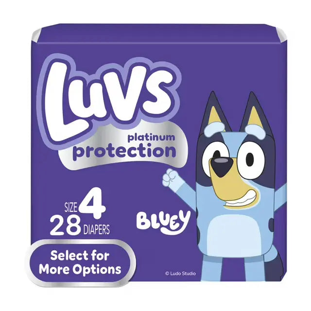 Luvs Platinum Protection Baby Diapers 28ct Size 4