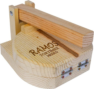 Champs Round Tortilla Wood Press 9"