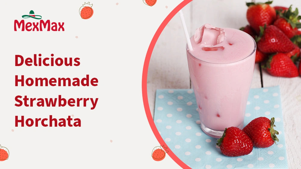 Delicious Homemade Strawberry Horchata Recipe