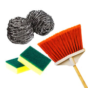 Scrubbers, Sponges and Brooms