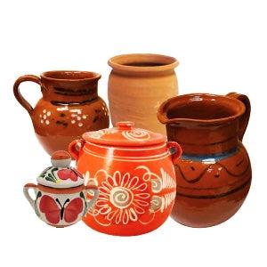 TRADITIONAL MEXICAN COOKWARE - CLAY COOKWARE