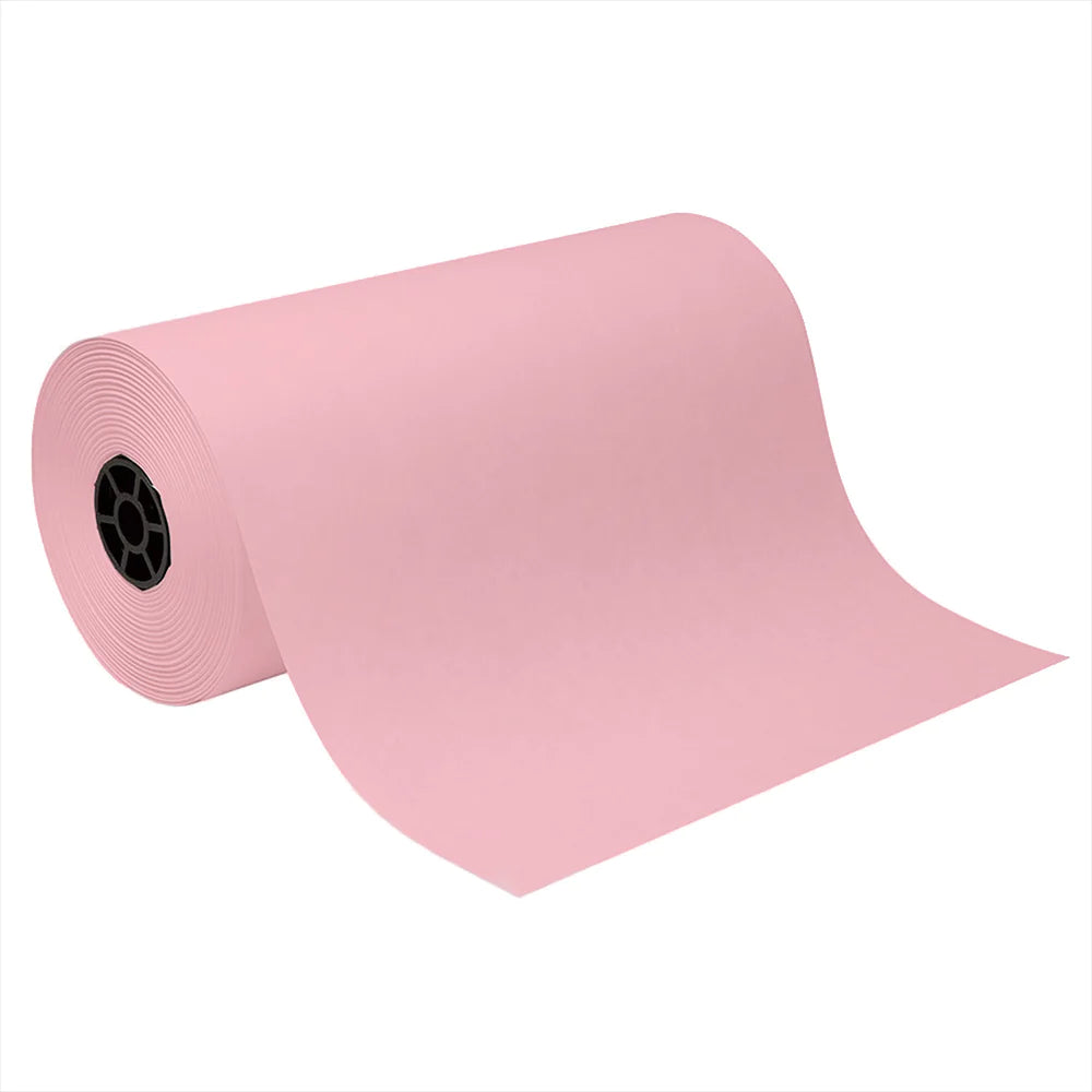 Wholesale Pink Butcher Paper: 19 lbs roll at Mexmax INC. Perfect for packaging needs!