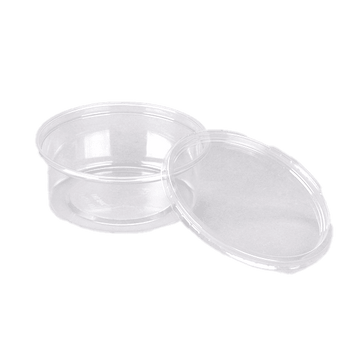 Champs Clear Deli Container and Lid Combo Microwavable 250 Set 8 oz