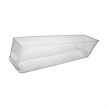 Meat Tray Clear +Tax 6" x 28" x 7"