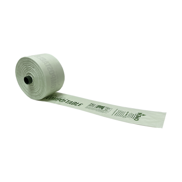 Bolsa Compostable Verde PNP 9 mic 15" x 18"