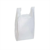 T-Shirt Bag White on Roll (PIFW) 10.7" x 6.2" x 17.7"