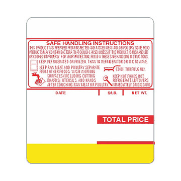 Scale Label Ishida AC Series UPC Shi 12RL 12x500/Roll 64 mm x 73 mm