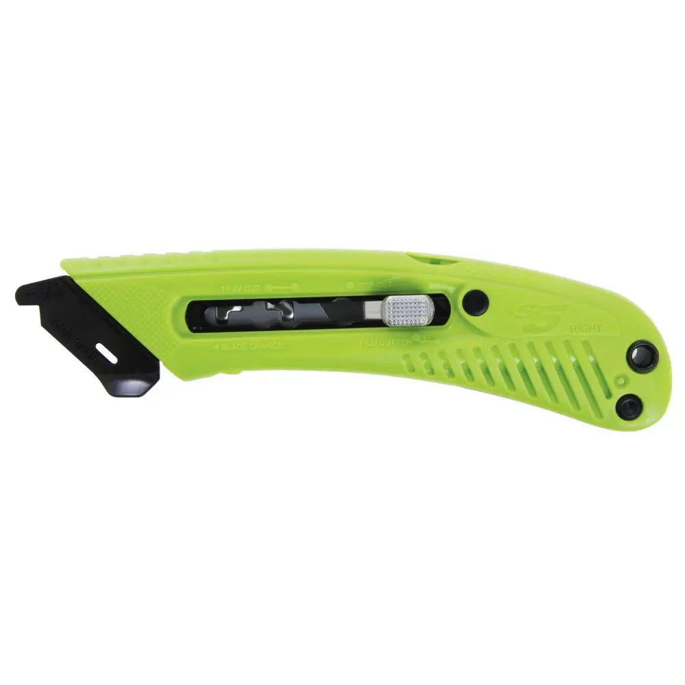 Green Safety Cutter with Film Cutter Wholesale bulk packaging from Mexmax INC for all your cutting needs.