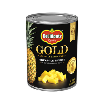 Del Monte Gold Tidbits Pineapple 20 oz