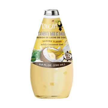 Toucan Coconut Milk with Nata de Coco Banana 9.8 oz