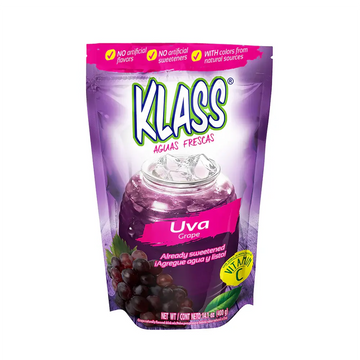 Klass Listo Grape Drink Mix Powder 14.1 oz