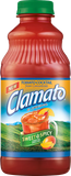 Clamato Tomato Cocktail Sweet & Spicy 32 oz - Case - 12 Units