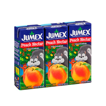 Jumex Mini Tetra 3pk Peach 6.76 oz