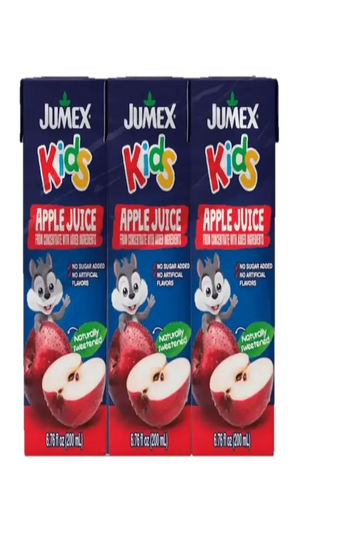 Jumex Mini Kids Apple 3Pk 100% Juice 6.76 oz