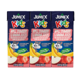 Jumex Mini Kids Apple-Strawberry- Banana 3Pk 100% Juice 6.76 oz - Case - 8 Units
