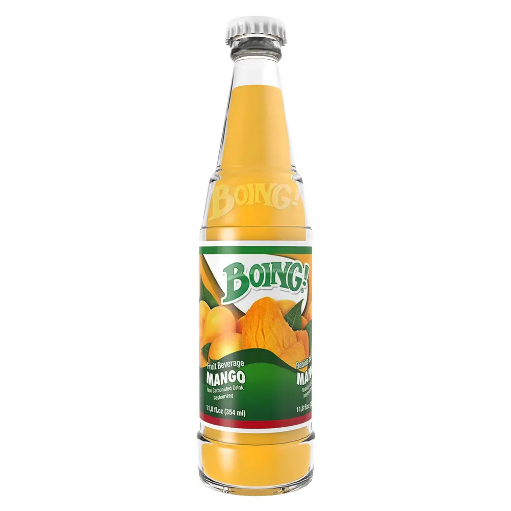 Wholesale Boing Glass Mango- A delightful wholesale choice for refreshing mango flavor Mexmax INC 