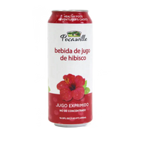 Pocasville Hibiscus/Jamaica Juice Drink (30% Juice) 16.5 oz