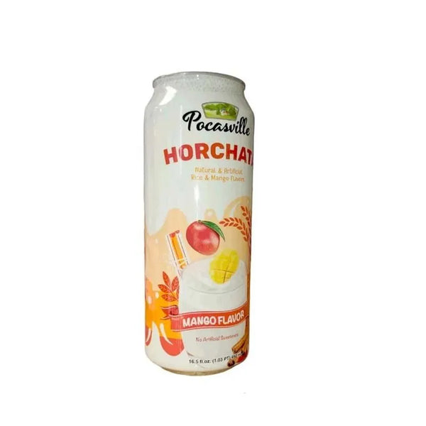 Pocasville Horchata MangoFlavor Drink - 16.5 oz