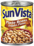 Wholesale Sunvista Pinto Beans 15 oz- Mexmax INC offers the best deals on Mexican groceries.