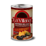 Wholesale La Villana Refried Beans with Morita Sauce - Authentic Mexican flavor at Mexmax INC!