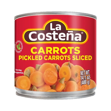 La Costeña Sliced Pickled Carrots 14.1 oz