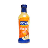 Wholesale Goya Naranja Agria- 24.5oz bottle for Mexmax INC customers.