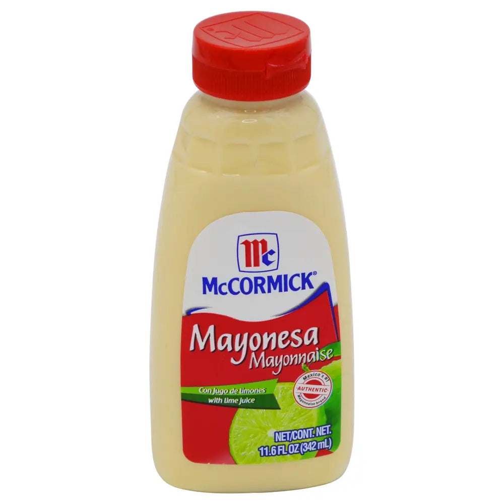 McCormick Mayonesa. The Perfect Touch that makes Mexican food so