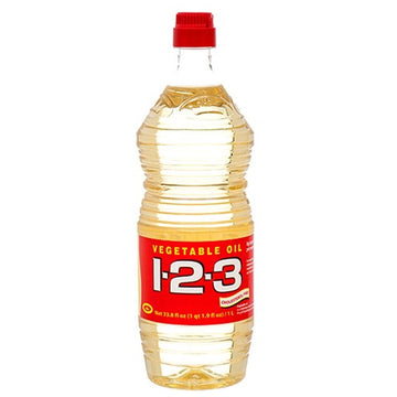 1-2-3 Vegetable Oil Red Label 1 L