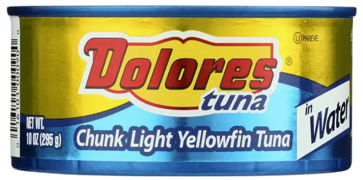 Wholesale Dolores Yellow Fin Tuna in Water- Mexmax INC your trusted source for Mexican groceries.