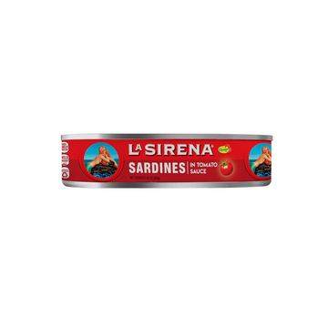 La Sirena Sardines Tomato Sauce Oval 15 oz