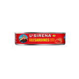 Wholesale La Sirena Sardines Pica with Chili Oval 15oz- Spicy sardines in chili sauce.