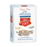 Tres Estrellas San Antonio Flour 4 lbs available at Mexmax INC, ideal for wholesale buyers.