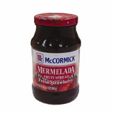 Wholesale 15.8oz McCormick Strawberry Marmalade - Sweet indulgence. Mexmax INC - your Mexican grocery source for quality treats.
