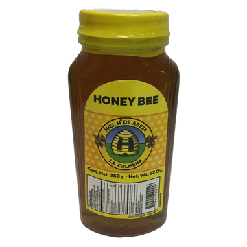 H Miel de Abeja Honey Syrup (Glass Jar) 12 oz