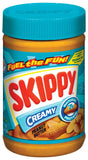 Wholesale Skippy Creamy Peanut Butter - Buy in bulk for savings on this delicious spread.