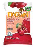 D'Gari Gelatin Cherry (Cereza) 4.2 oz - Case - 24 Units