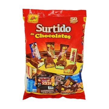 De La Rosa Surtido Mini Chocolates 50 ct