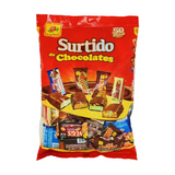 De La Rosa Surtido Mini Chocolates 50 ct available at Mexmax INC, ideal for wholesale buyers.