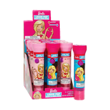 Barbie Laser Pop Hard Candy .5 oz available at Mexmax INC, perfect for wholesale buyers.