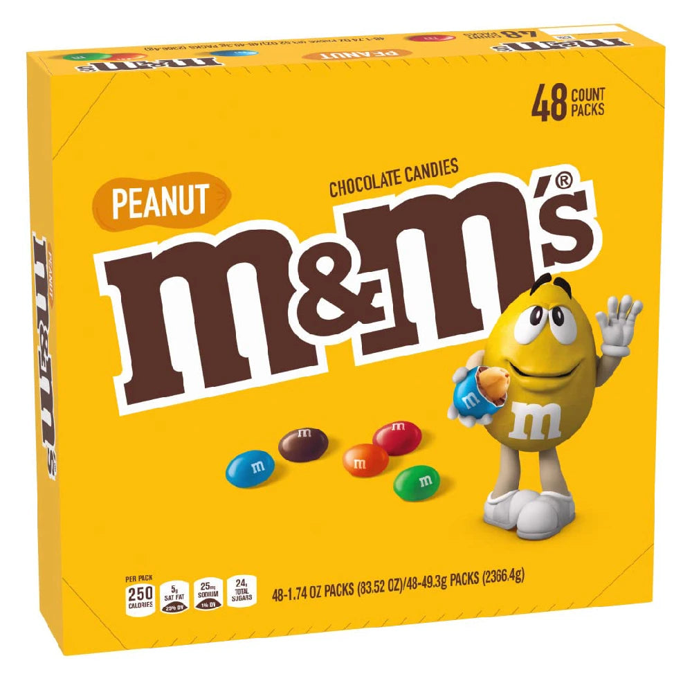 M & M Peanut Chocolate Pieces - 1.74 oz M & M Peanut Chocolate Pieces - 1.74 oz