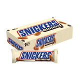 Snickers Almond 1.76 oz available at Mexmax INC, perfect for wholesale buyers seeking quality snacks.