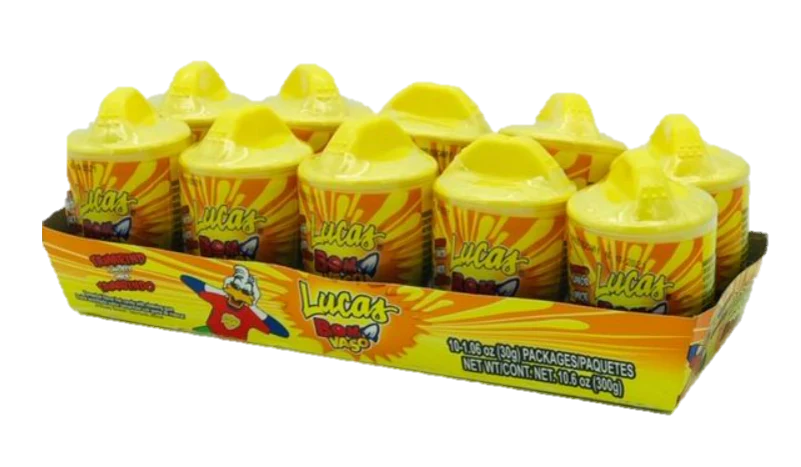 Wholesale Lucas Bomvaso Tamarindo- Mexmax INC your source for Mexican snacks and candies.