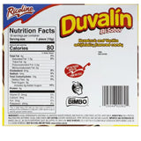 Duvalin Hazelnut-Vanilla  18 ct - Case - 24 Units