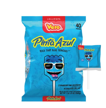 Vero Pintazul Lollipop 40 ct