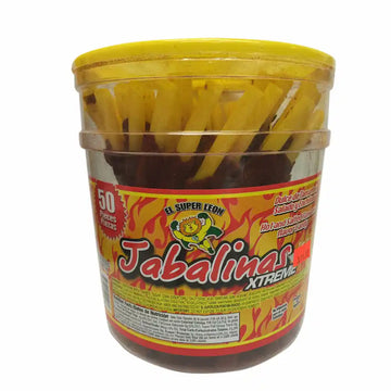 El super Leon Jabalinas Xtreme Jar 50 ct