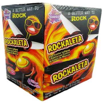 Sonrics Rockaleta Display 30 ct