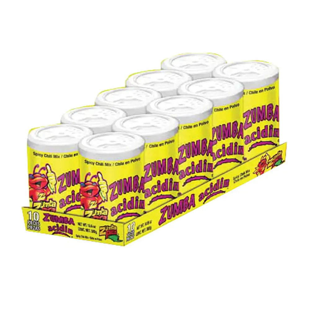 Wholesale Zumba Pica Acidin Powder (Yellow) 10ct 10.6oz- Tangy Mexican delight at Mexmax INC.