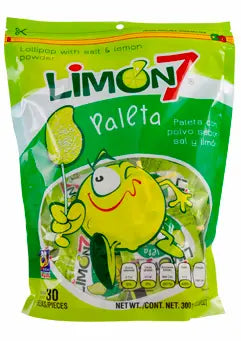 Anahuac Limon 7 Lollipop 30 ct